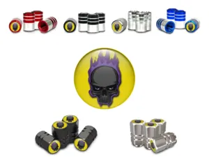 Bouchons de Valve pour Voitures Build Premium